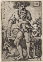 KG 00643
<br/>
Saturnus (De zeven planeten)
<br/>
<em>Beham, Hans Sebald (1500 - 1550)</em>